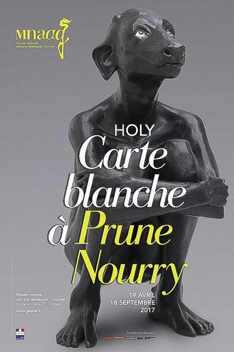 Prune Nourry au musée Guimet