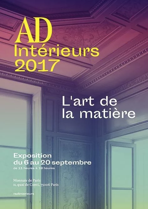 AD intérieurs 2017 exposition Art de la matière