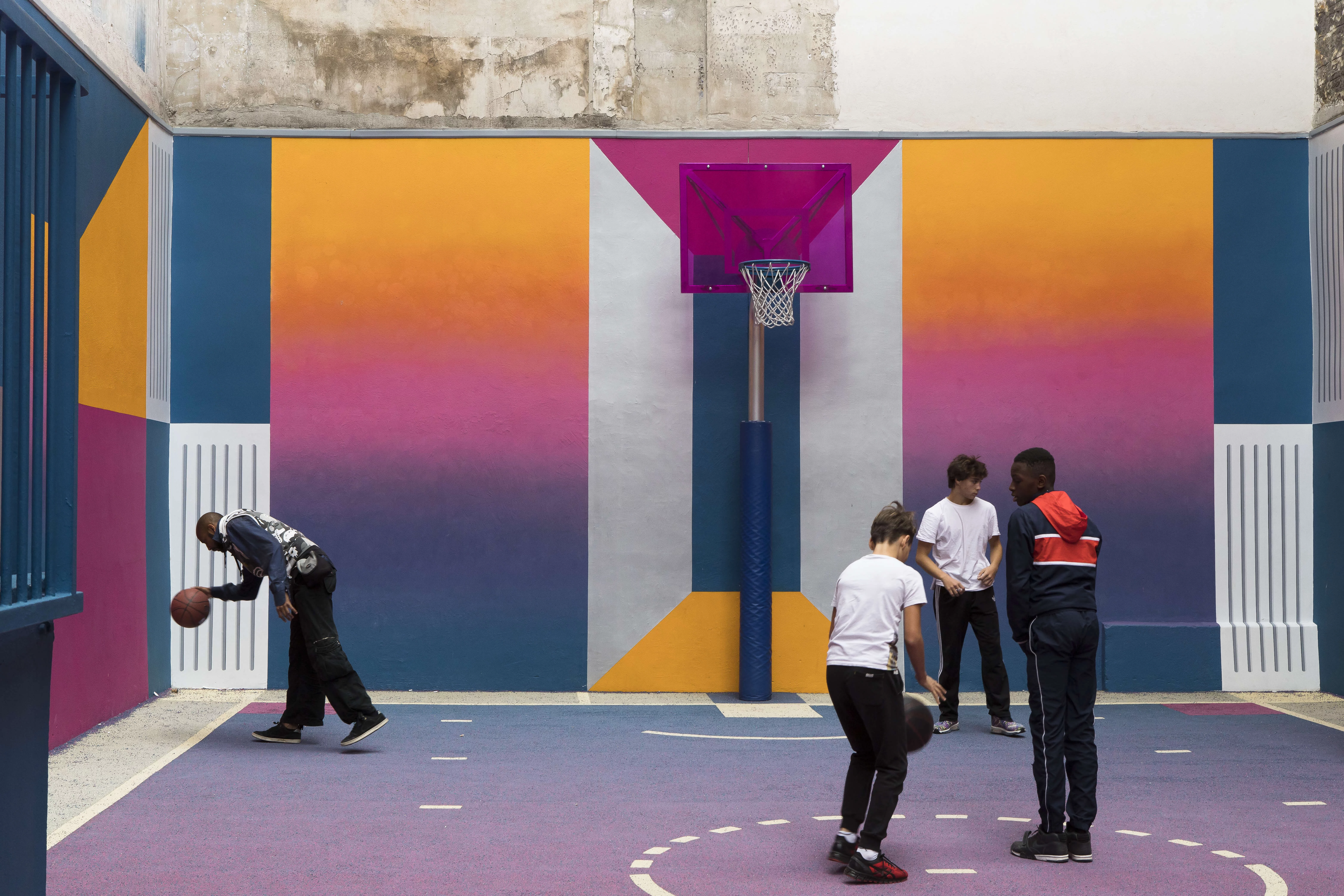pigalle basketball court-duperre-nikelab
