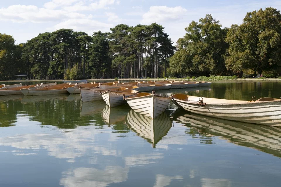 Barque lac bois de Boulogne