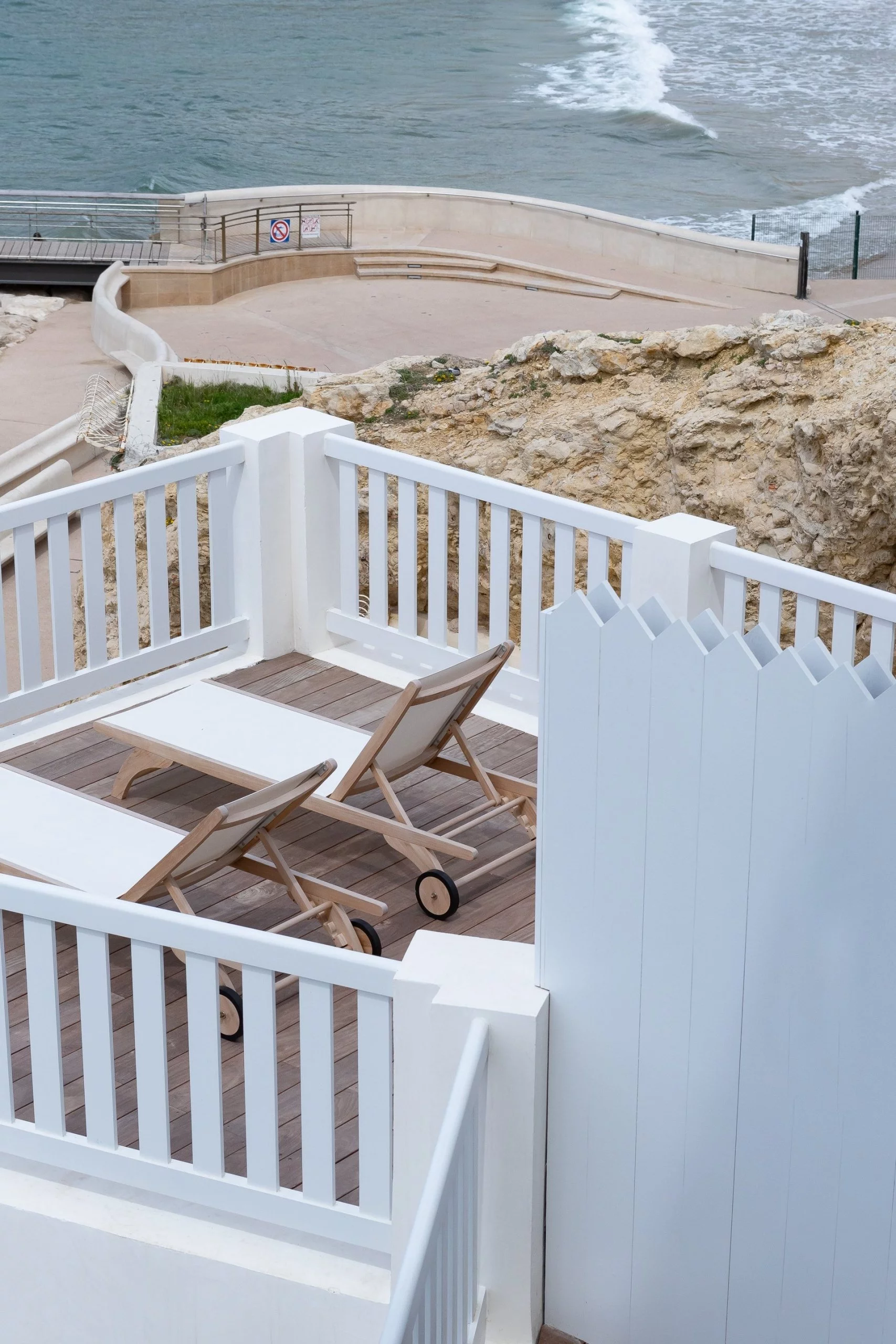 terrasse les bords de mer hotel