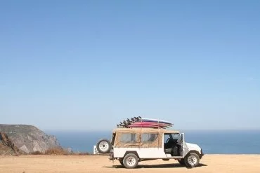 vacances en France voiture plage